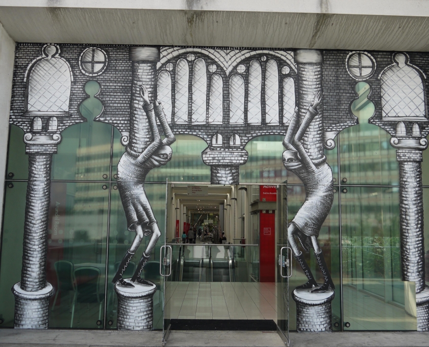 Phlegm-millennium Gallery mural