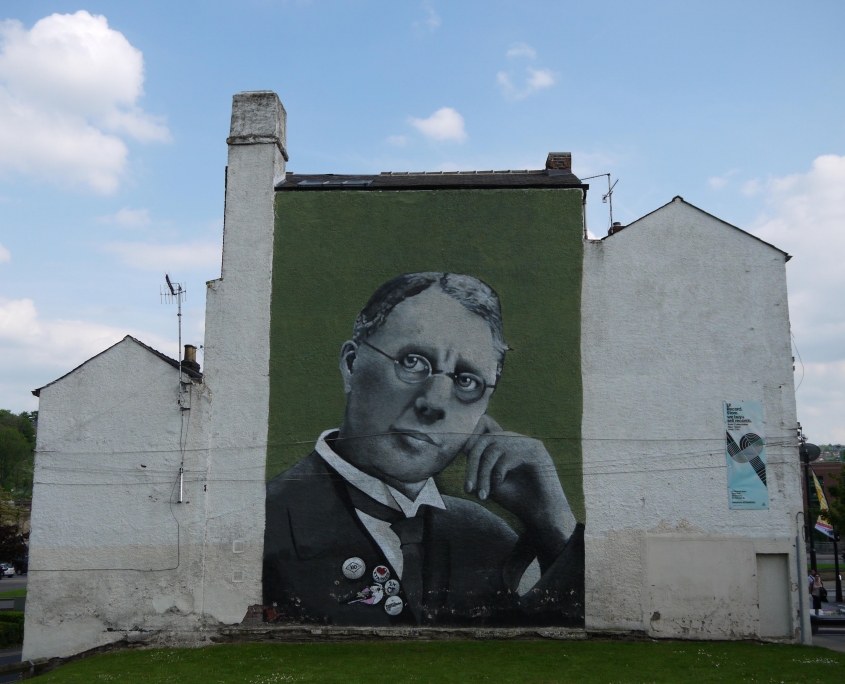 Mural of Harry Brearley