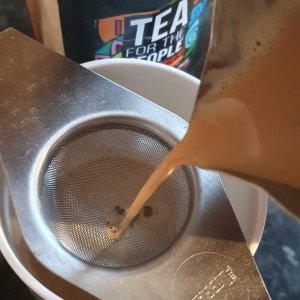 Photo of Kama Sutra Sticky Chai in the milk frother