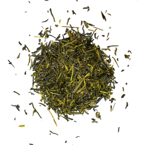 Japanese-Kagoshima-Sencha-Green-Tea-Leaves from above