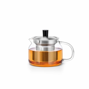 Samadoyo-S-043-Glass Teapot with Infuser Basket