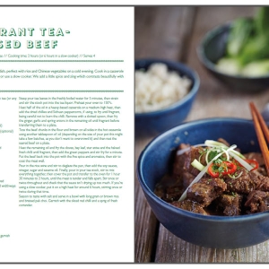 Tea for the People Recipe Book Tea Braised Beef Recipe Page